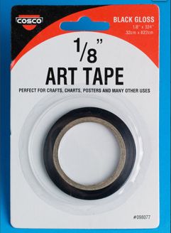 Art Tape (used as film guide)<br>So that image portion of the film is raised<br>from the carrier
